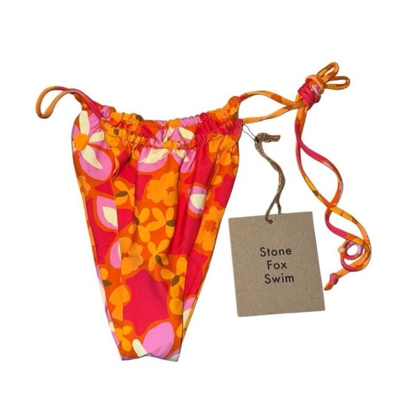 NWT Stone Fox Swim x Revolve River Bottom in Lei Lei Size Medium - Picture 1 of 9